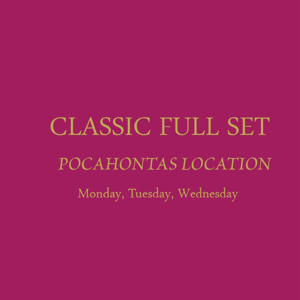 Classic Full Set POCAHONTAS at Cady’s Esthetics in Algona, IA
