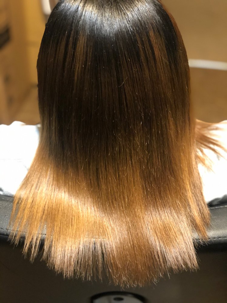 Silk Press Natural Hair
