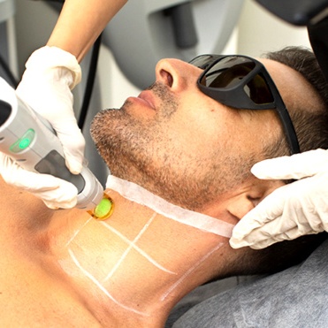 Laser Hair Removal Medium area at The Laser Collective in Gilbert, AZ