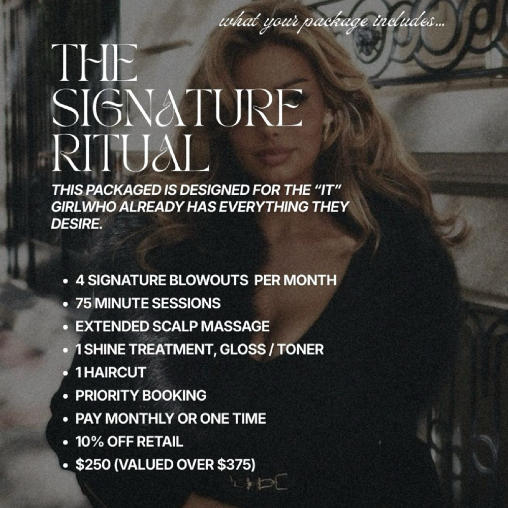 THE SIGNATURE RITUAL at The Mane Evolution in Rochester, NY
