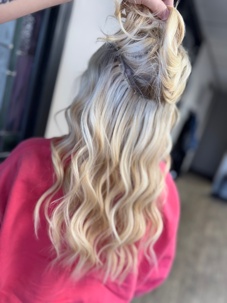 Hand Tied Extensions (per row)