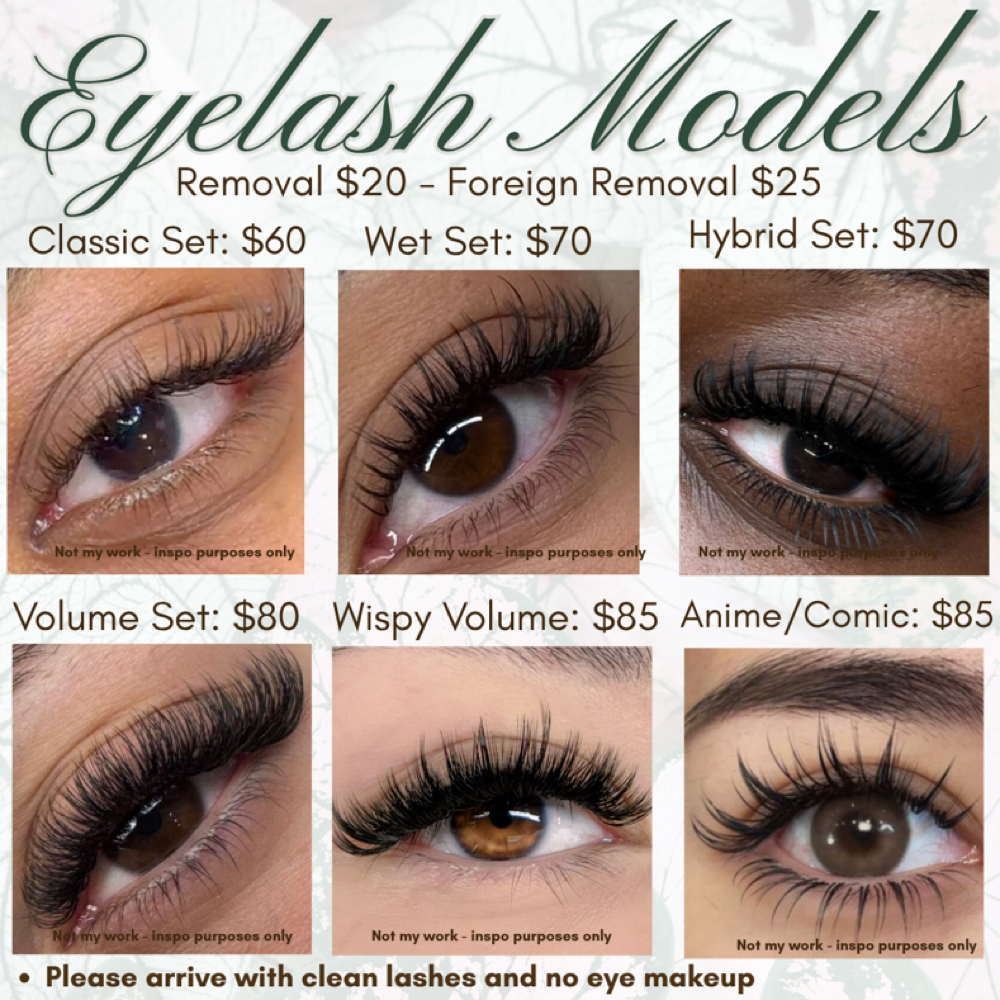 Eyelash Model Service at Toxic Claws By Gemini in Edina, MN