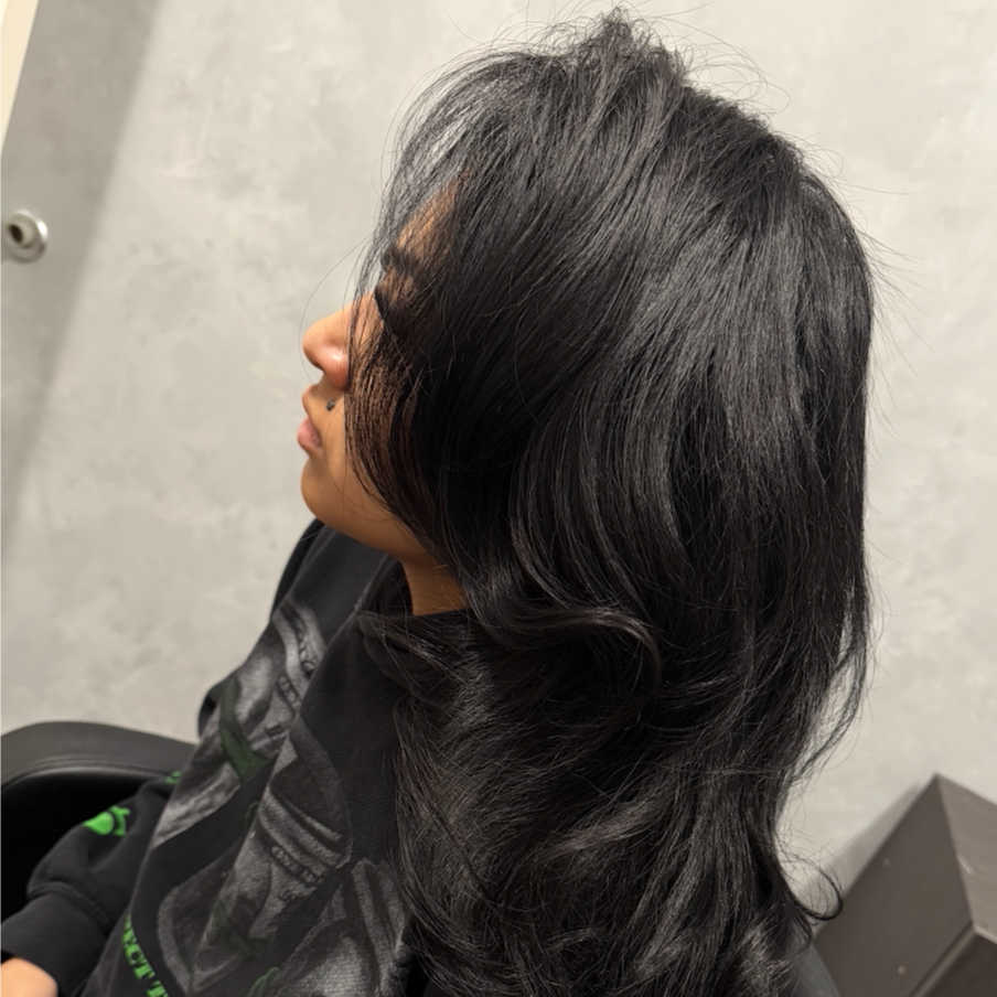 Hybrid Sew-in Weft Extensions at mynathestylist in Saint Paul, MN