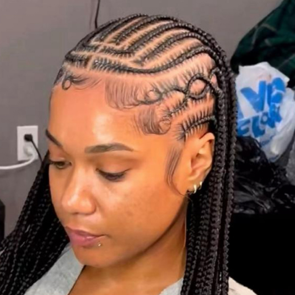 Fulani Braids at Jay’s Fades & Braids in Fort Scott, KS