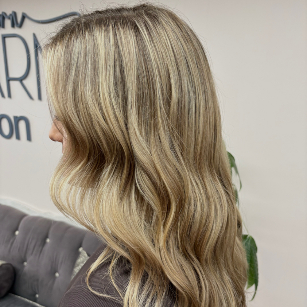 gloss/toner treatment at The Rue Magnolia in Gilbert, SC