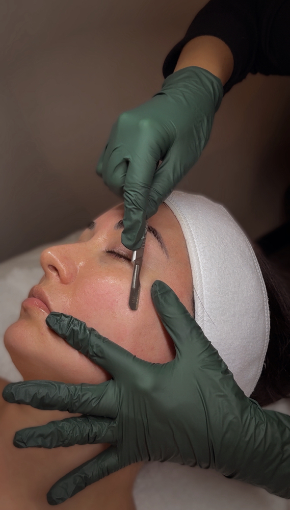 dermaplane facial at grounded wellness in San Antonio, TX