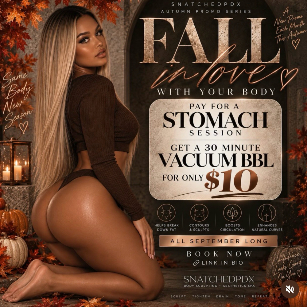 FALL SPECIAL at SnatchedPDX Aesthetics + Body Contouring in Vancouver, WA