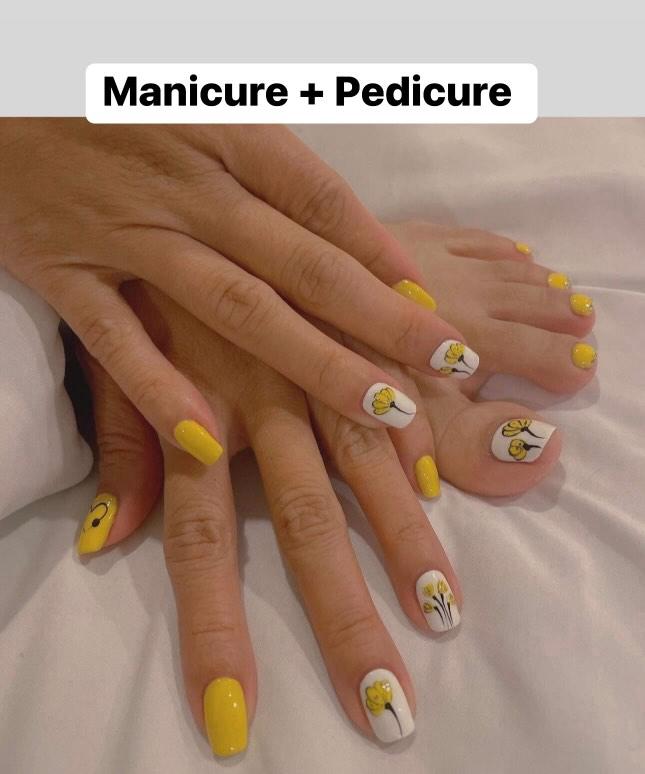 Manicure Gel + Pedicure