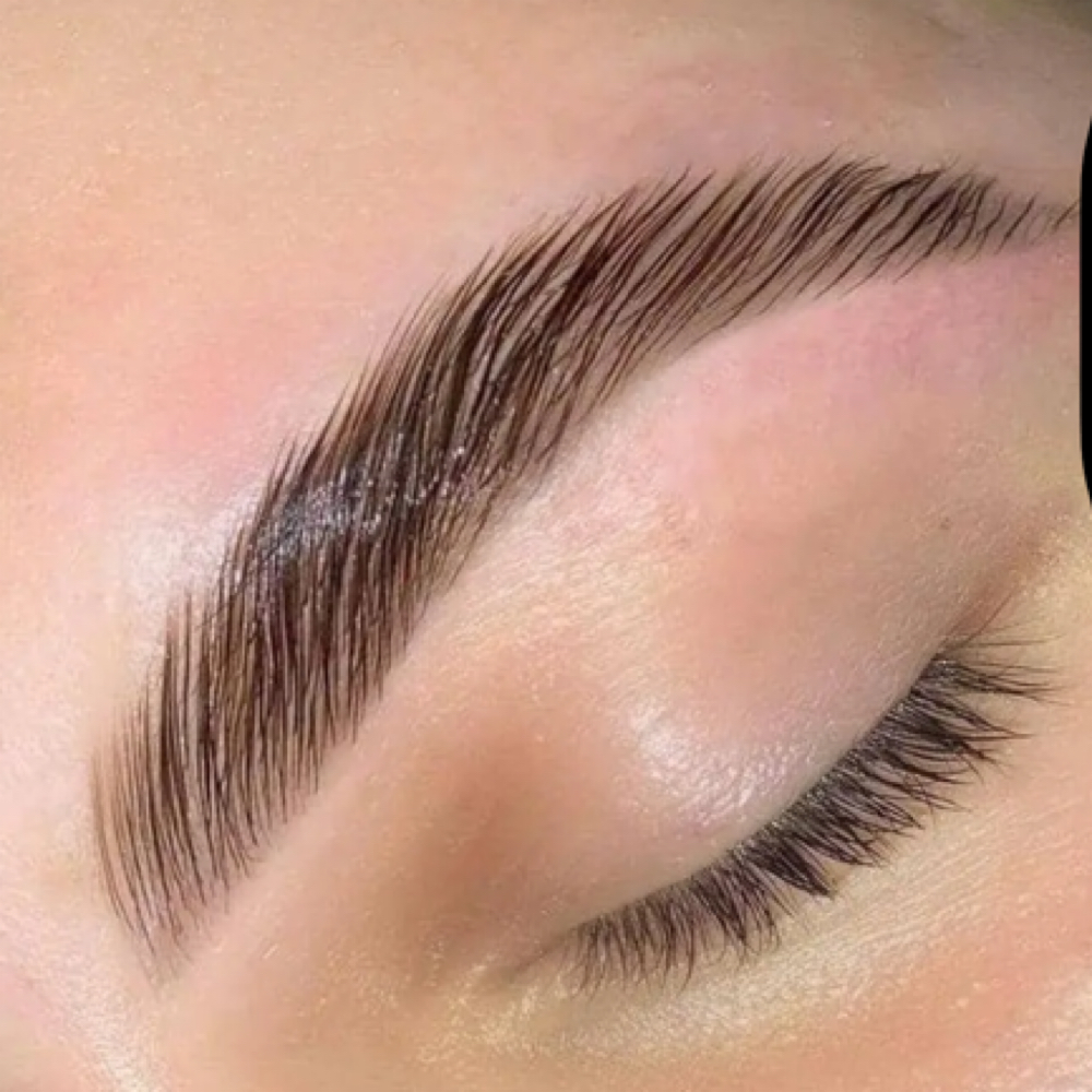 Eyebrows Lamination at Babina’s brow studio in Vienna, VA