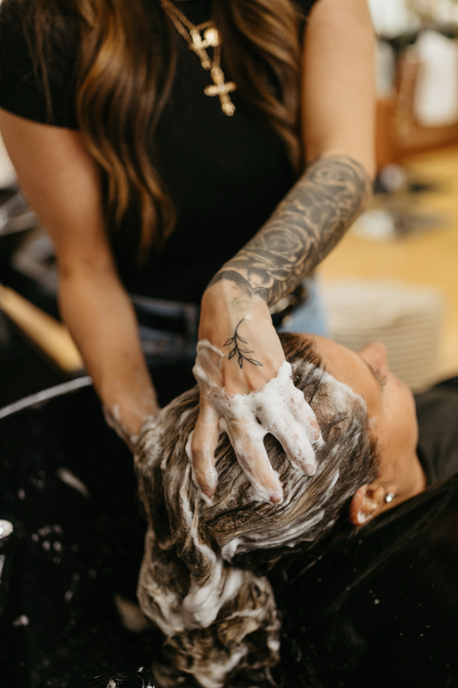 Hair Glossing Treatment at Alexa Cook in New Castle, PA