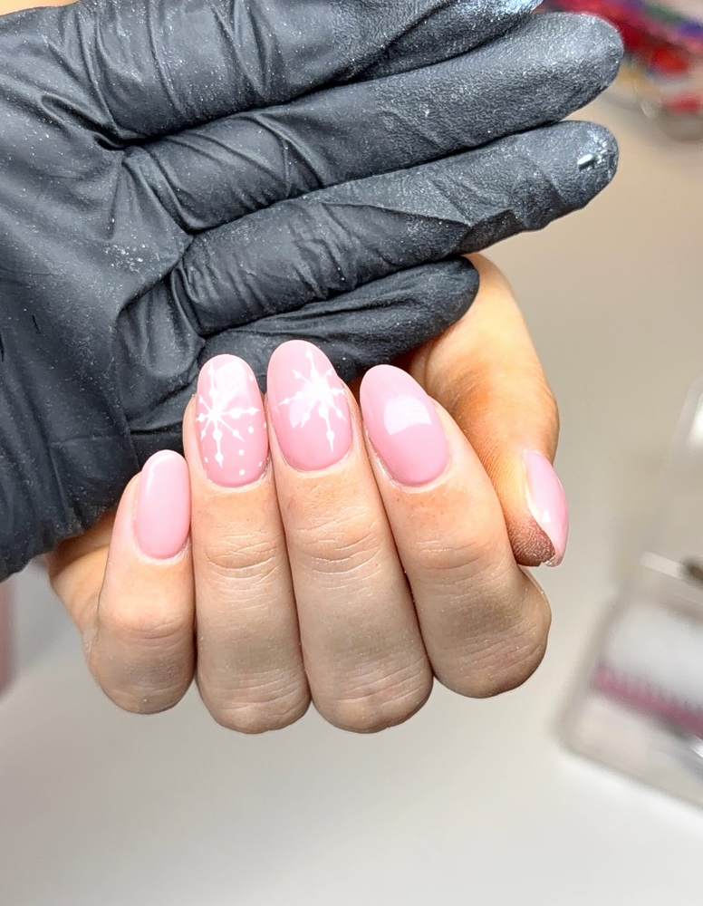 Builder Gel Manicure at Nails by Hana in Salamanca, NY