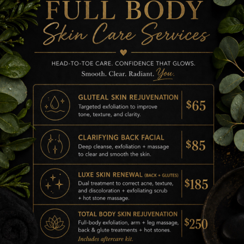 Full Body Skincare at Flawed & Lovely in Arlington, TX