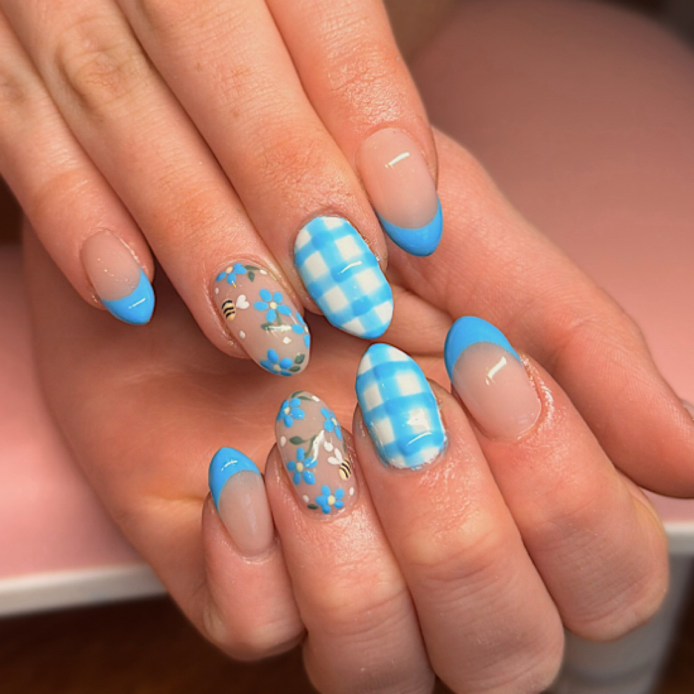 Gel-X New Set at Lusso Hair Studio and Spa in Winston Salem, NC