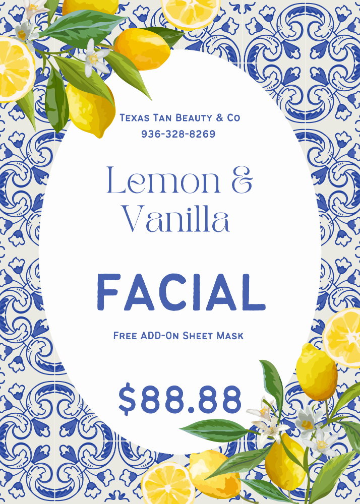 Lemon & Vanilla  FACIAL
