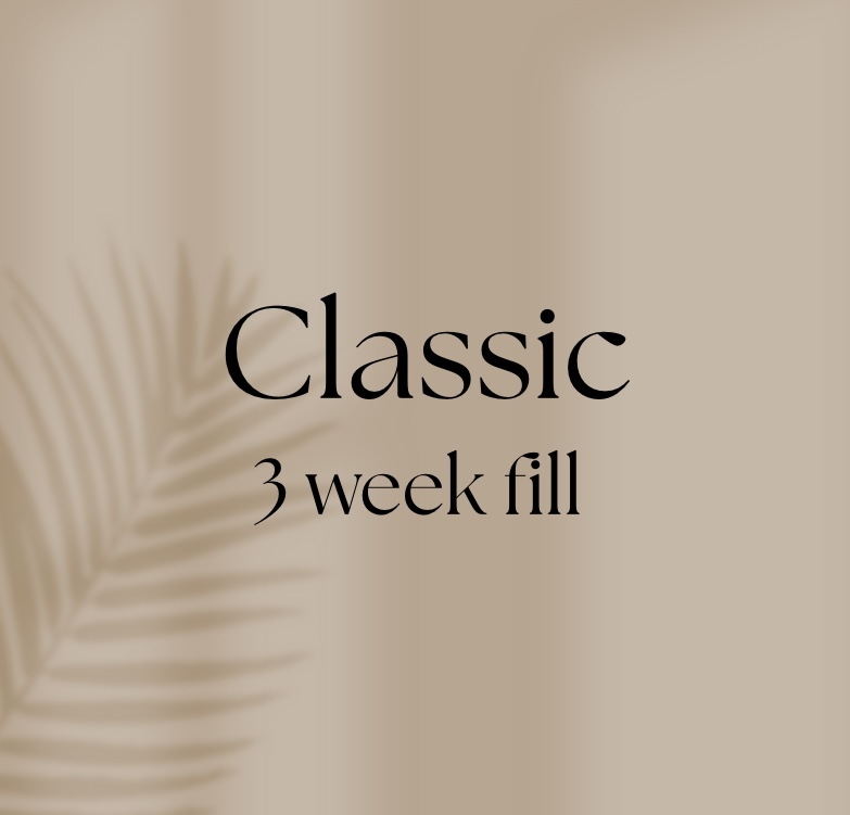Classic 3 Week Fill at Nola Esthetics in St James, NY