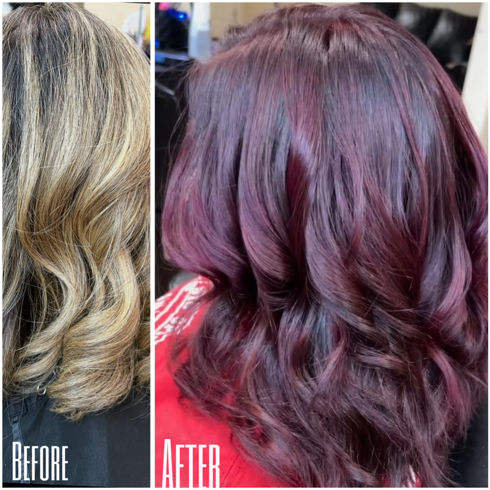 One Color Combo (No Blonde) at LexyLovesLocks in Big Spring, TX