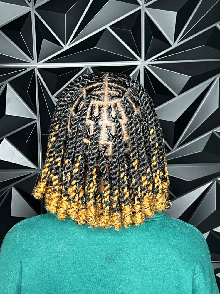 Invisible Locs at Tea's Hair Styling Box in Brooklyn, NY