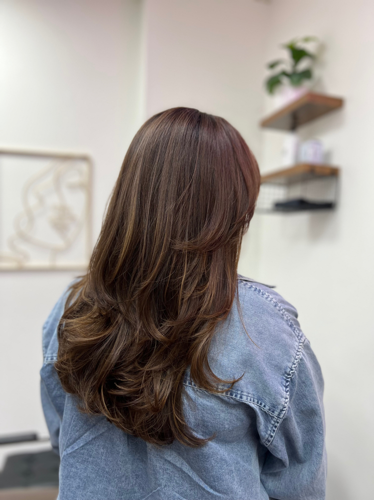 Womans Haircut
