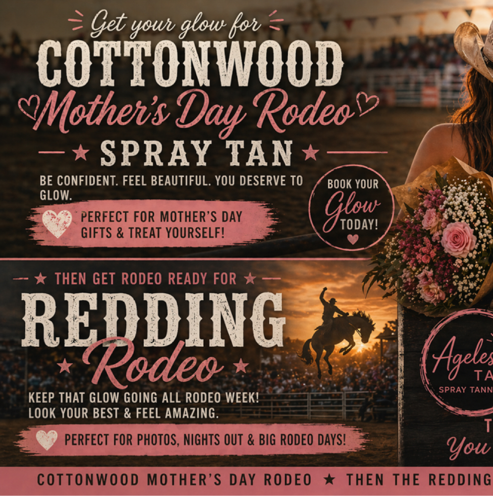 Rodeo Glow Spray Tan at Ageless By Jessica Hamilton in Redding, CA