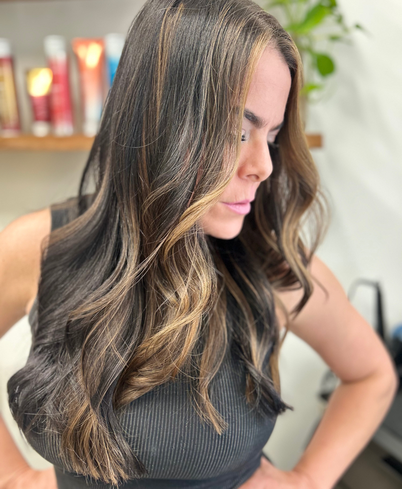 Face Frame/Money piece/Block Color