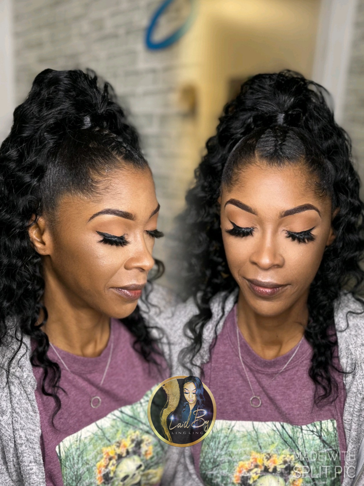 Natural Glam at Laid By Ling Ling in Mobile, AL