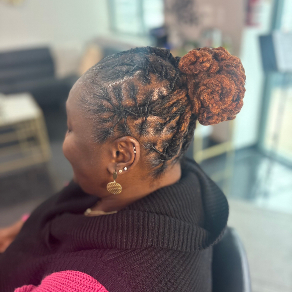 Loc Styling Transformation at Melodic Roots & Wellness in Windsor Mill MD, MD