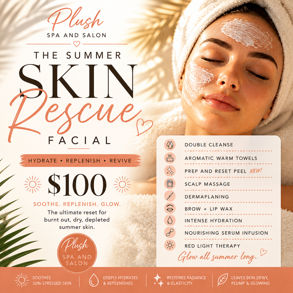 Skin Rescue Facial at Plush Spa in Joplin, MO
