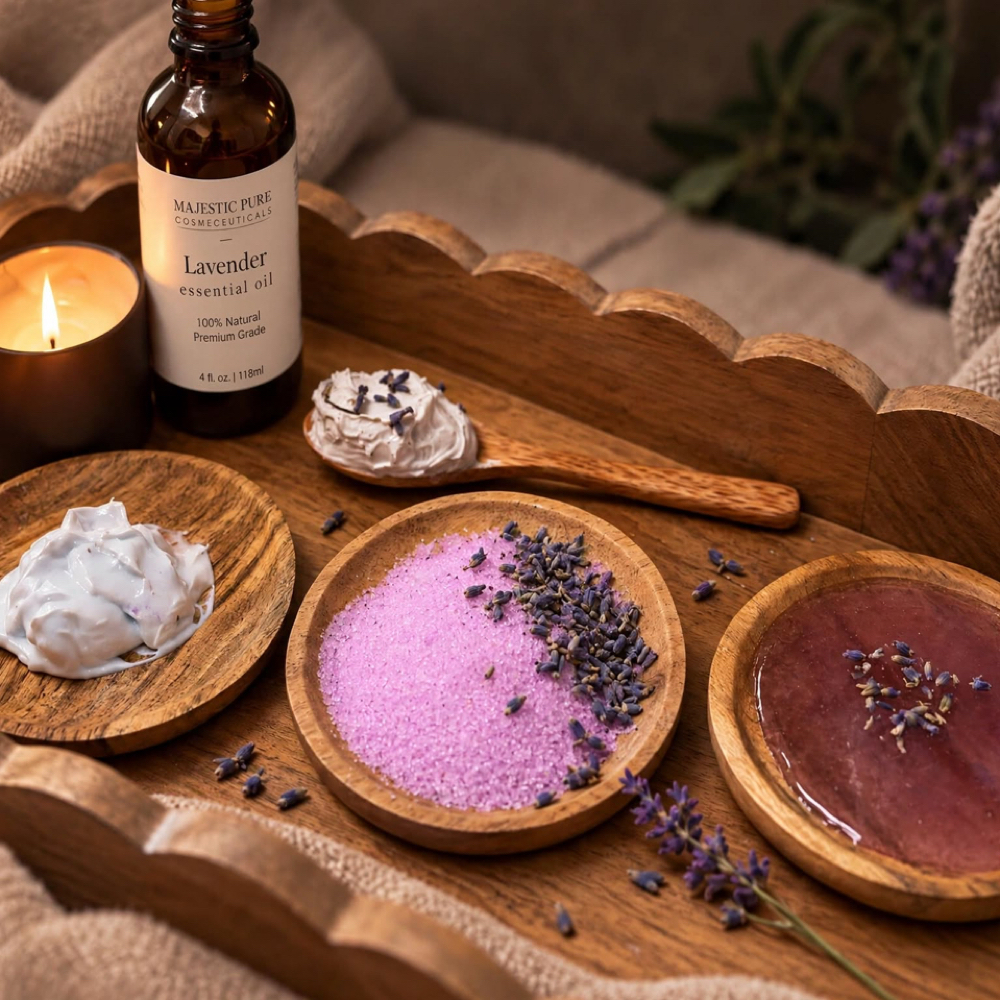 Lavender Dream Pedicure at Classy Nails & Spa in Redford, MI