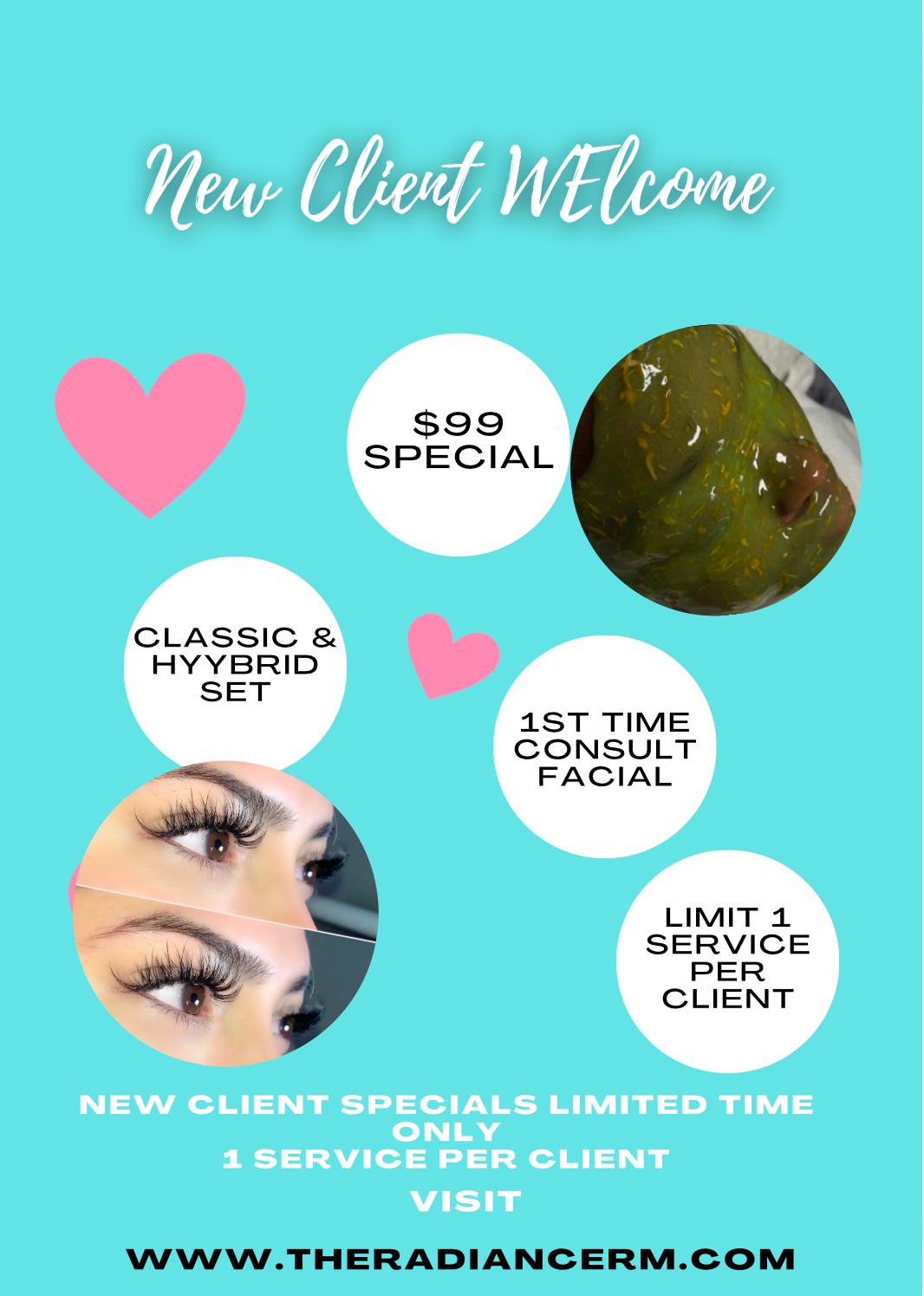 New Client Welcome - Lash