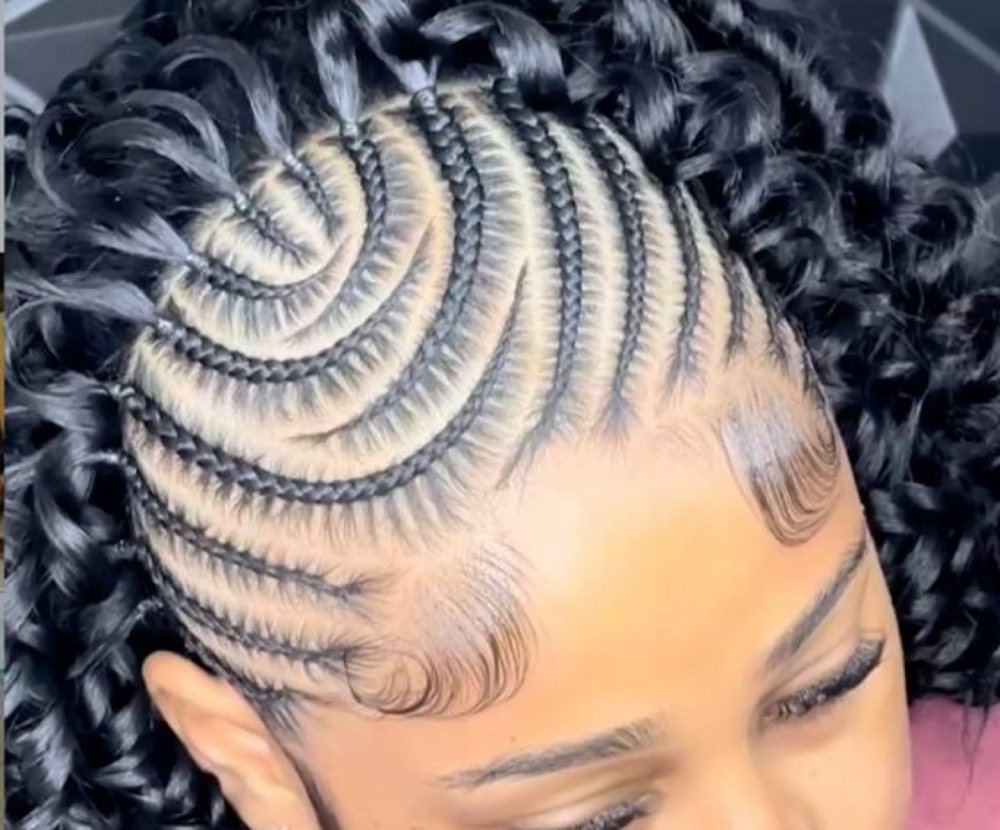 HALF BRAIDS