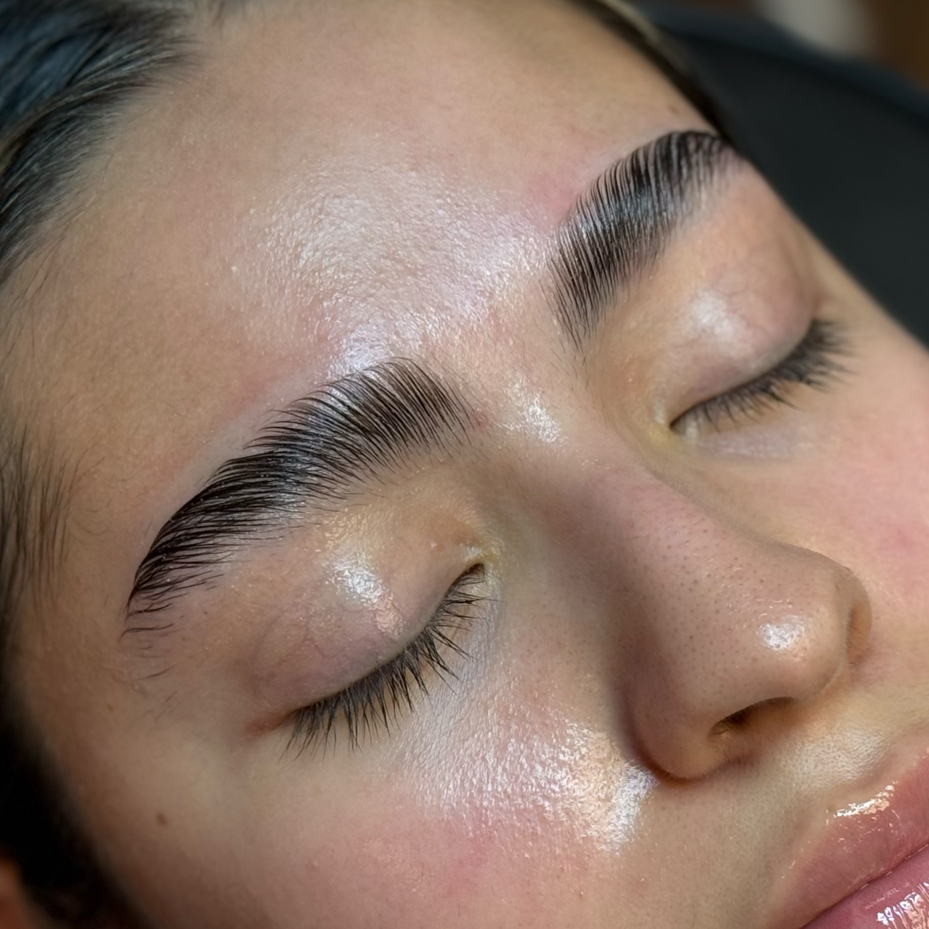 Eyebrow lamination + Wax at THE TOX LOUNGE in Terrell, TX