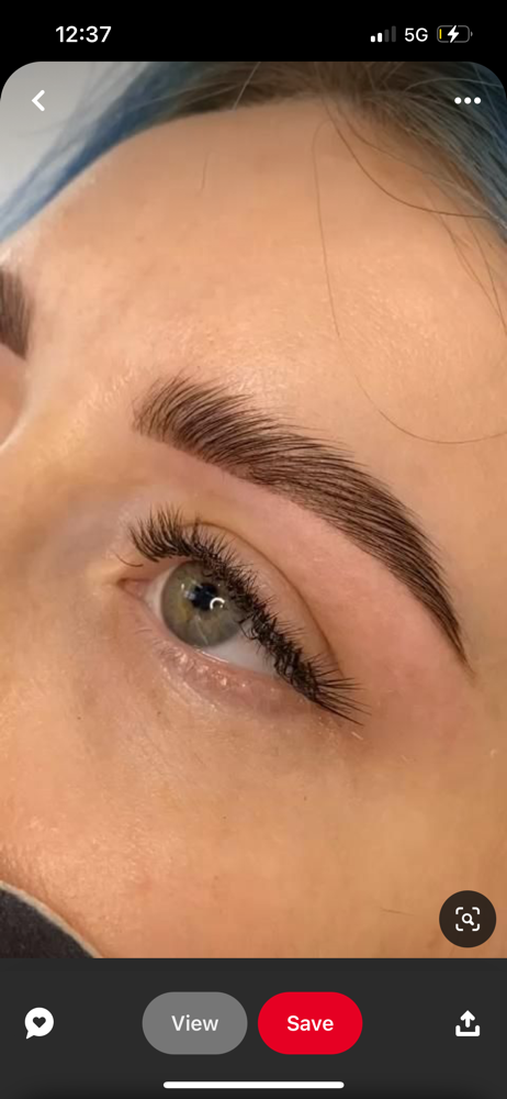 Brow Lamination + Tint