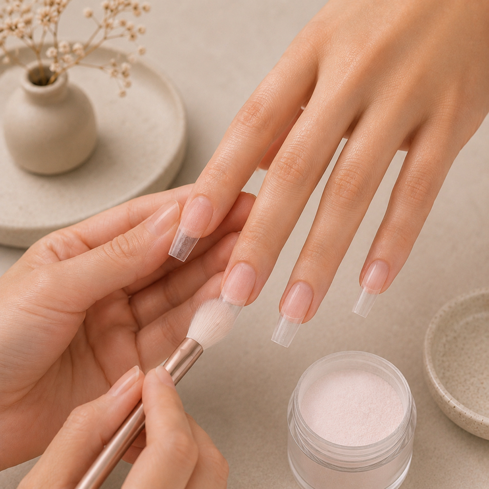 Dipping Powder with Tips at Ambertipz in Raleigh, NC