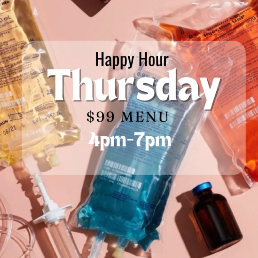 Happy Hour Special at Roots Aesthetic & Wellness LLC in McAllen, TX