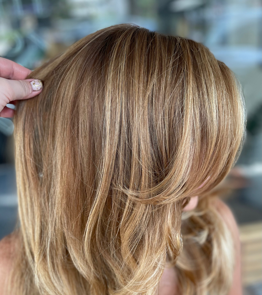 Hand Painted balayage