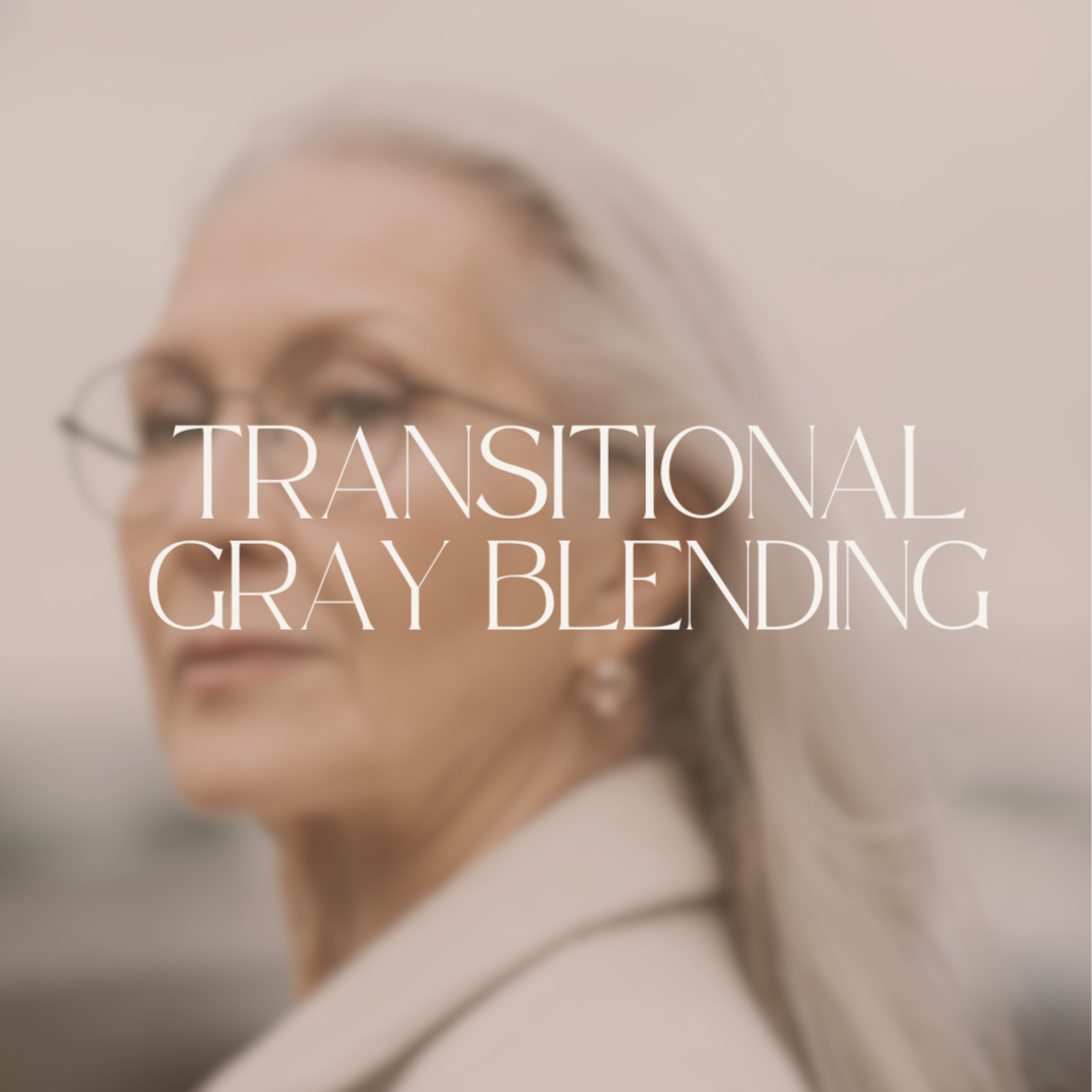 Transitional Gray Blending at Lowell Hair in Houston, TX