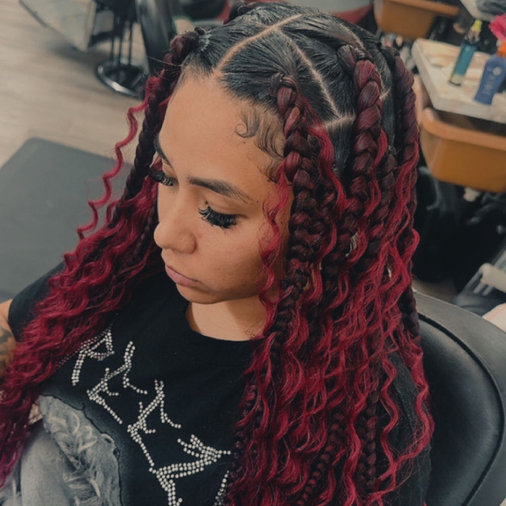 July Special- Jumbo Goddess Braids at Honey Hair Salon in Sparks, NV