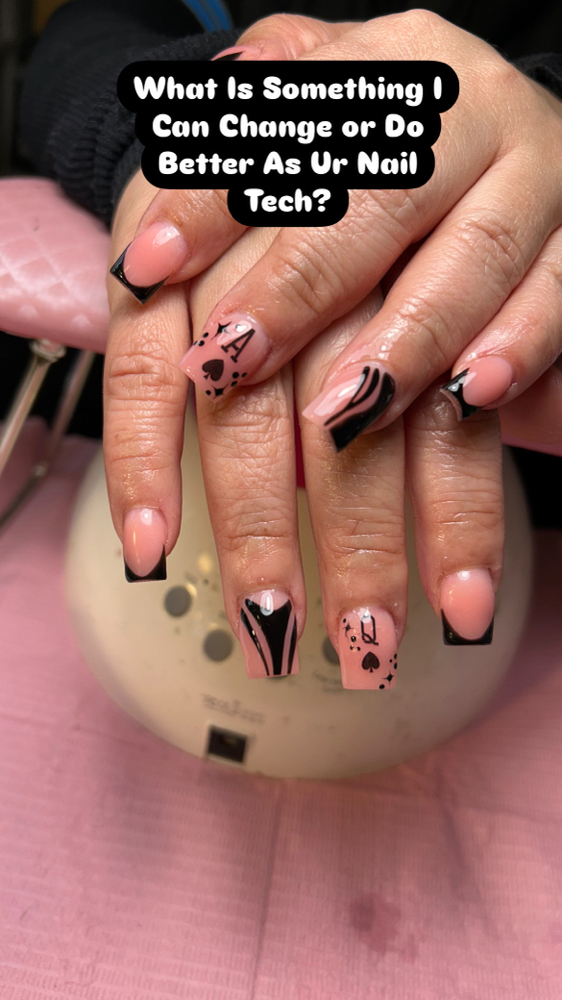 Short Acrylic Full Set