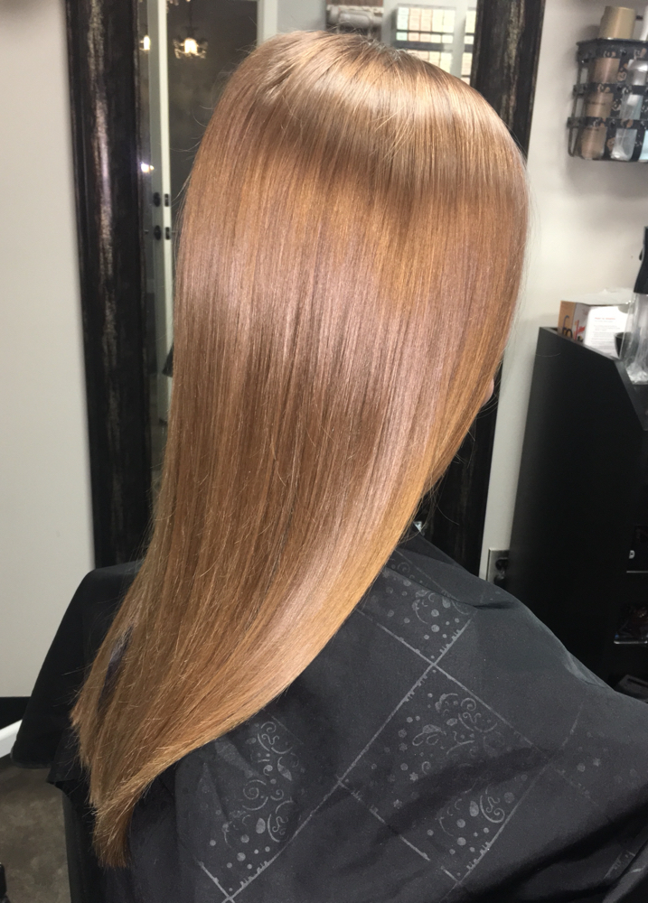 Solid Color And Blowdry