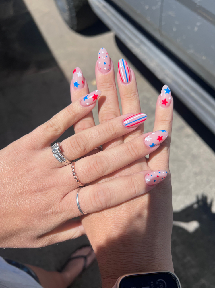 Full  Set Hard Gel Extensions