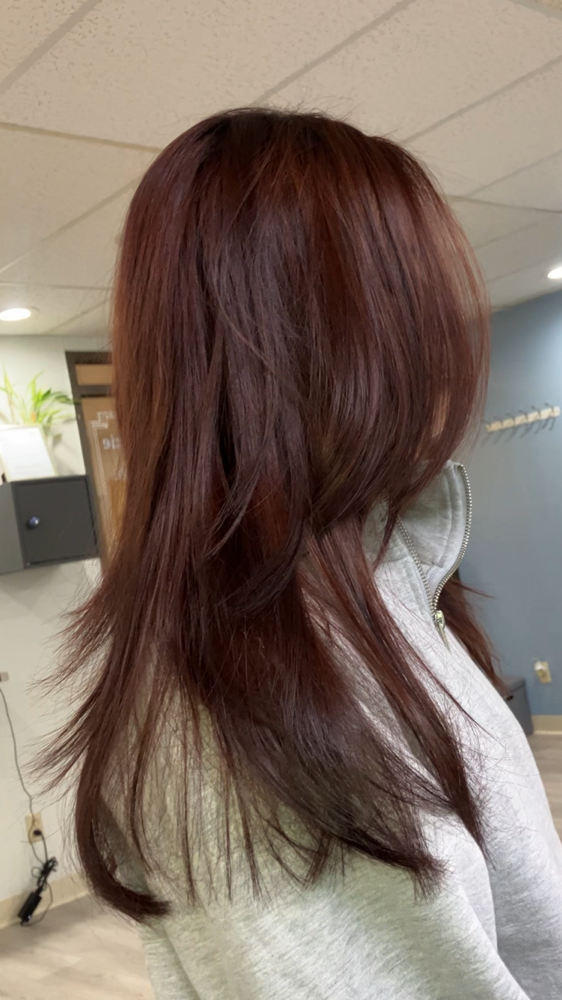 Trendy Hair Color Transformation