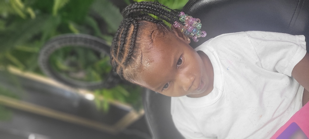 Kids Braids (Added Hair)