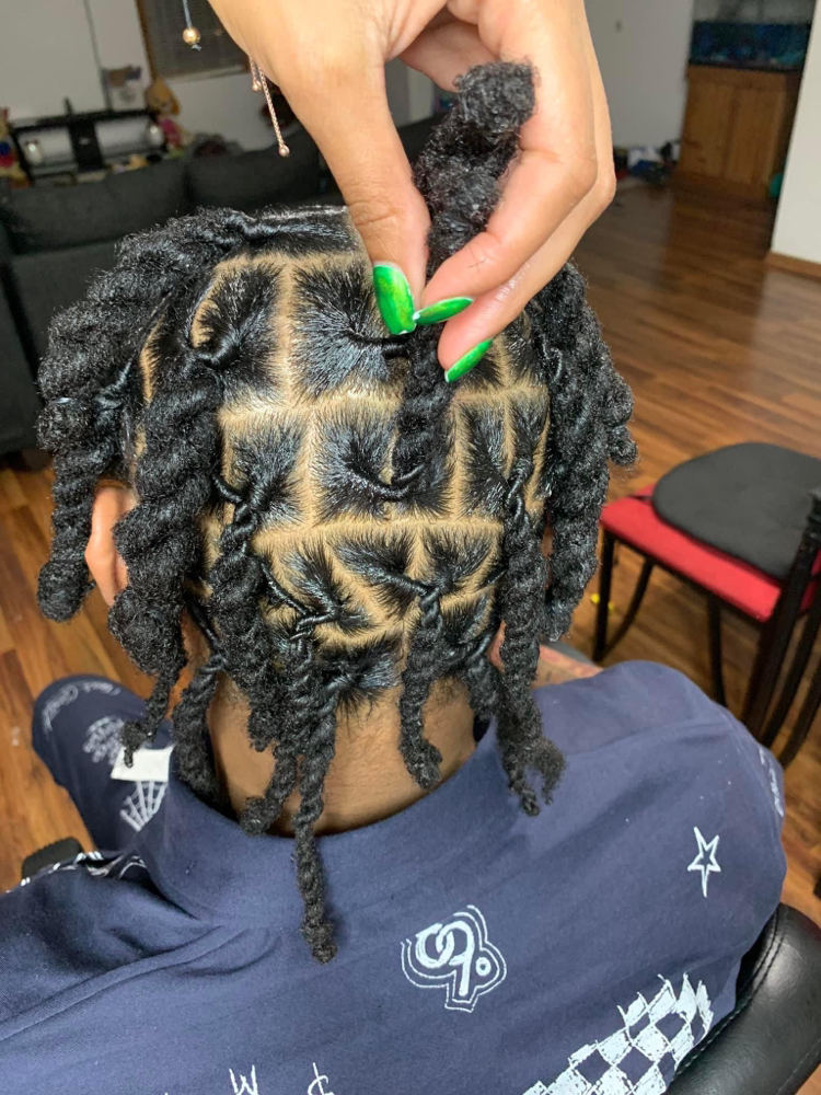 Free Form Locs To Traditonal Locs
