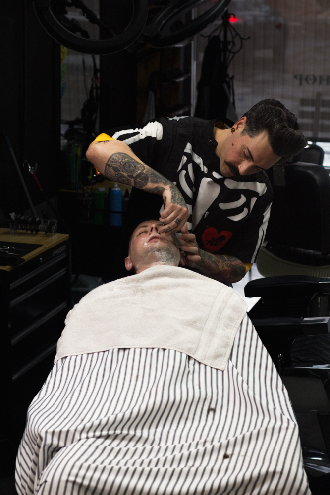 Straight Razor Shave