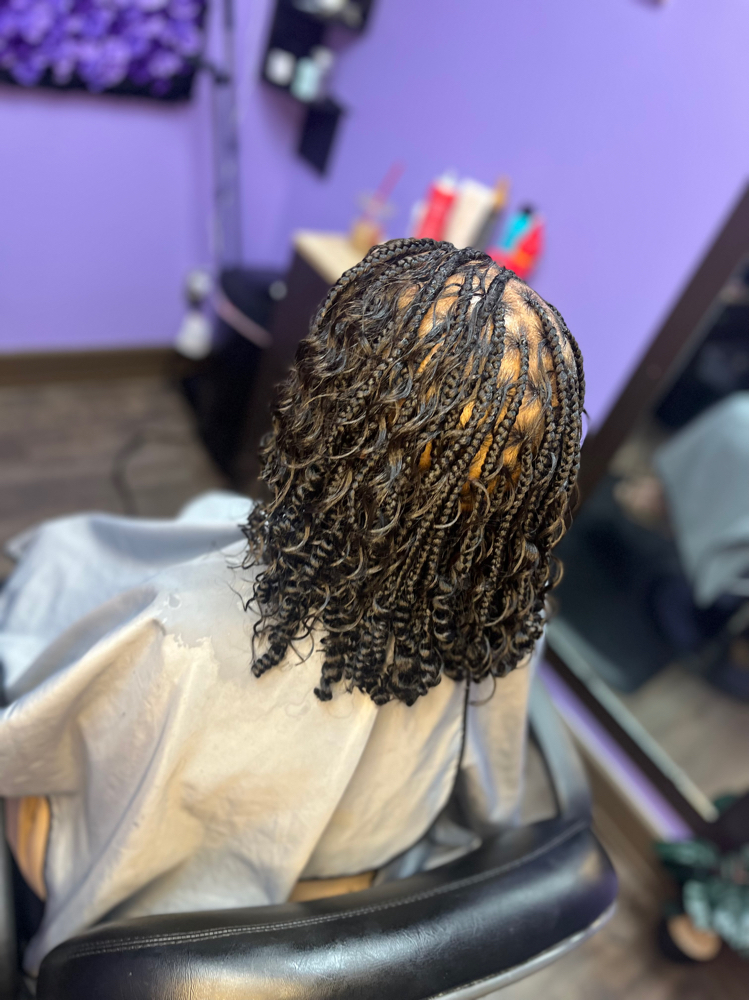 Smedium Boho Knotless Braids