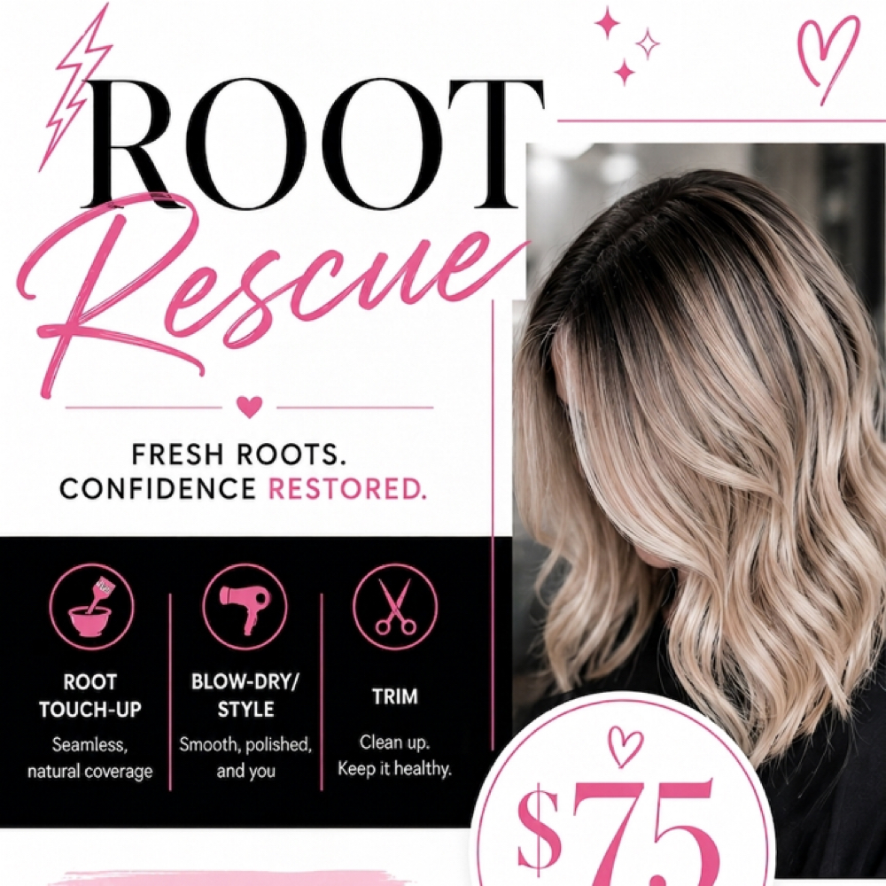 Root Rescue Promo at Rebel Gypzy Hair Co. in Butte, MT