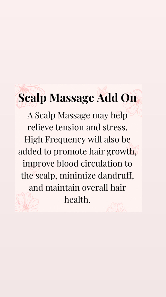 Scalp Massage Add On