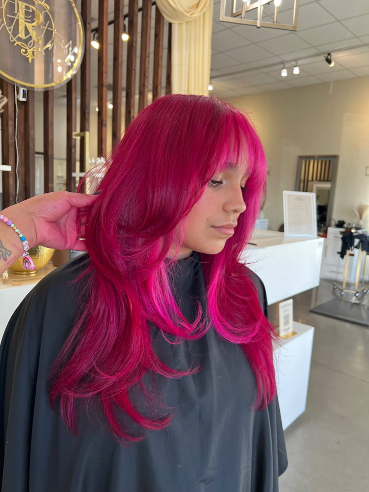 Fantasy Color at Savage Styles hair & makeup in El Paso, TX
