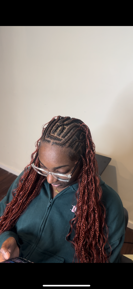 Freestyle Fulani Braids
