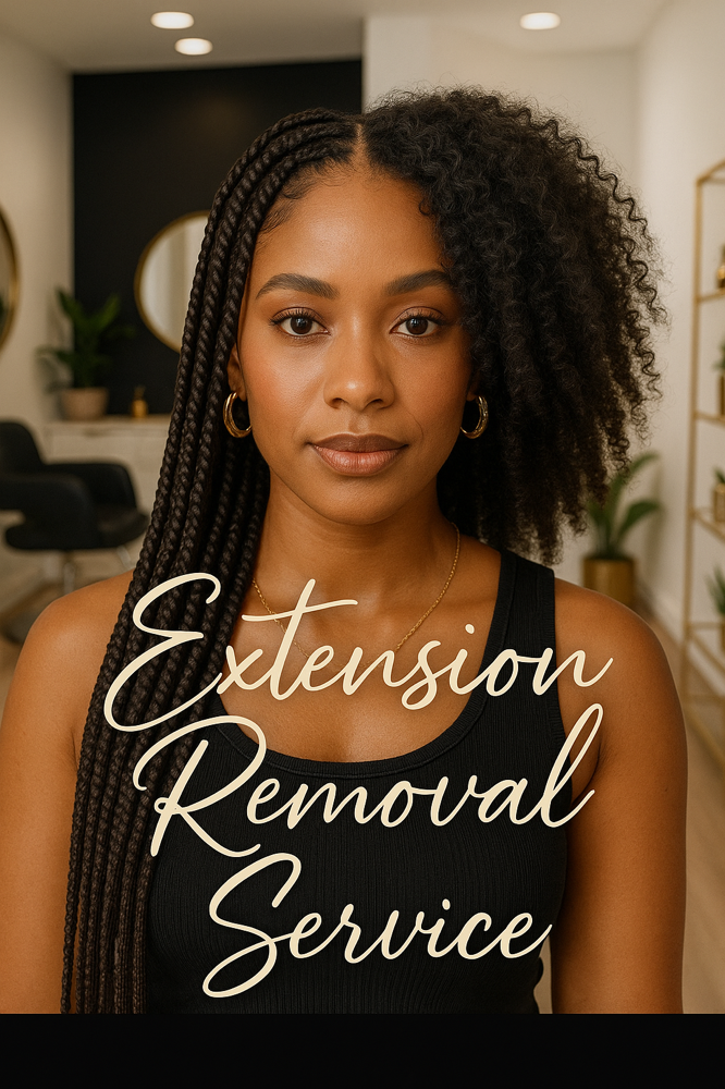 Braid Removal at SHE VINTAGE Beauty Bar & Style Studio in Erie, PA